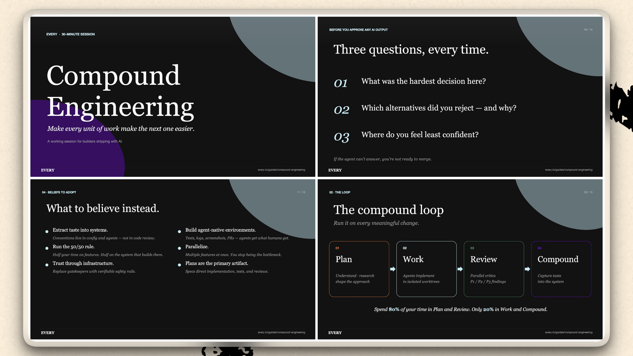 The best AI-generated slide deck I had ever seen in April, made possible by Opus 4.7.