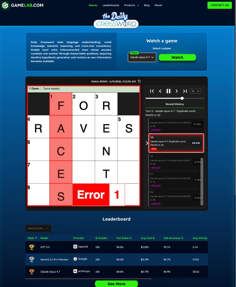 Opus can’t beat the daily crossword. (Image courtesy of gamelab.com.)