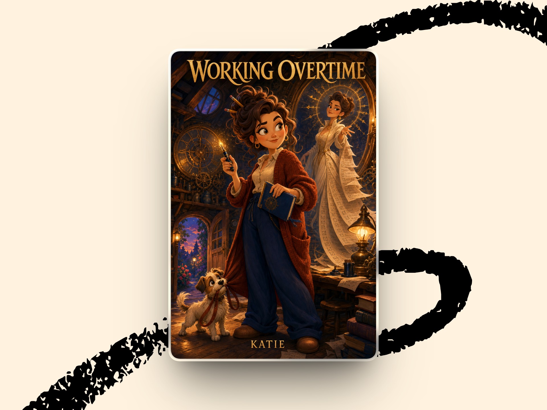 Astra’s version of Working Overtime: the maker who cannot clock out. (Astra/Every illustration).