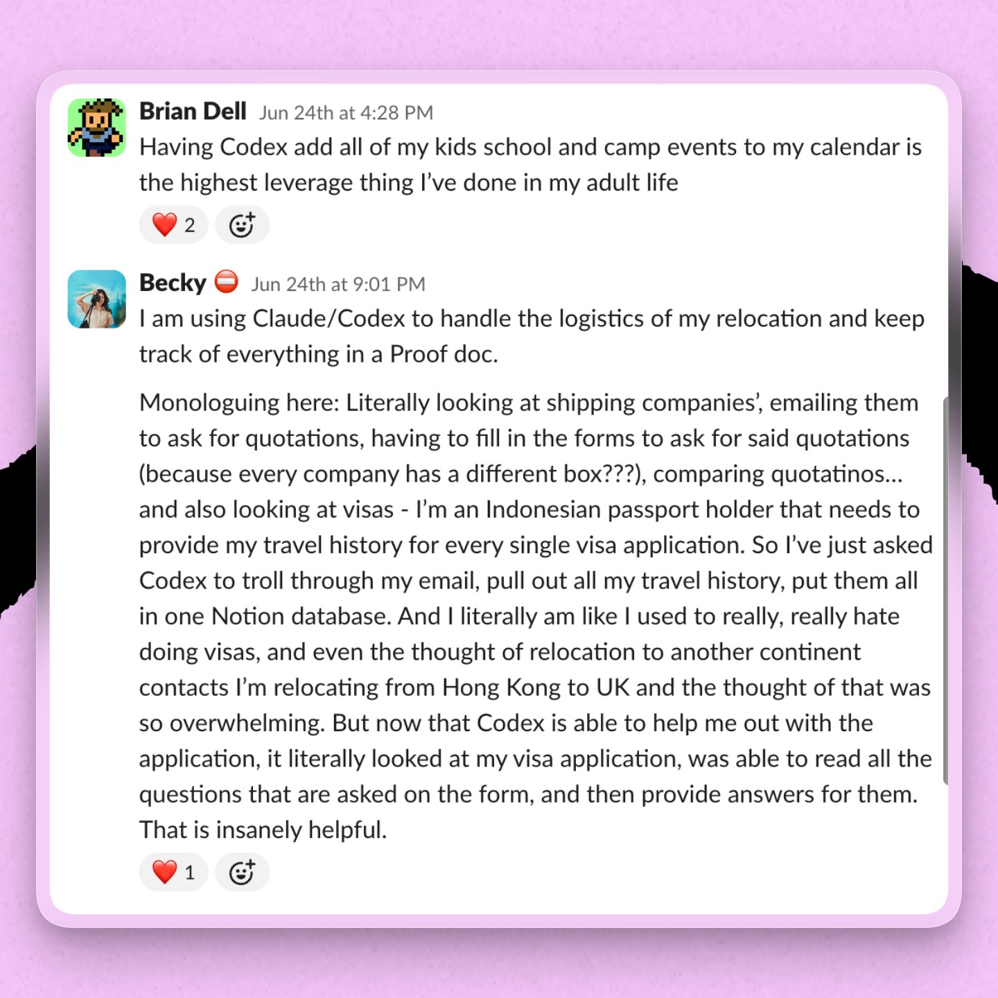 Computer use is great at handling annoying logistical details. (Screenshot courtesy of Laura Entis.)