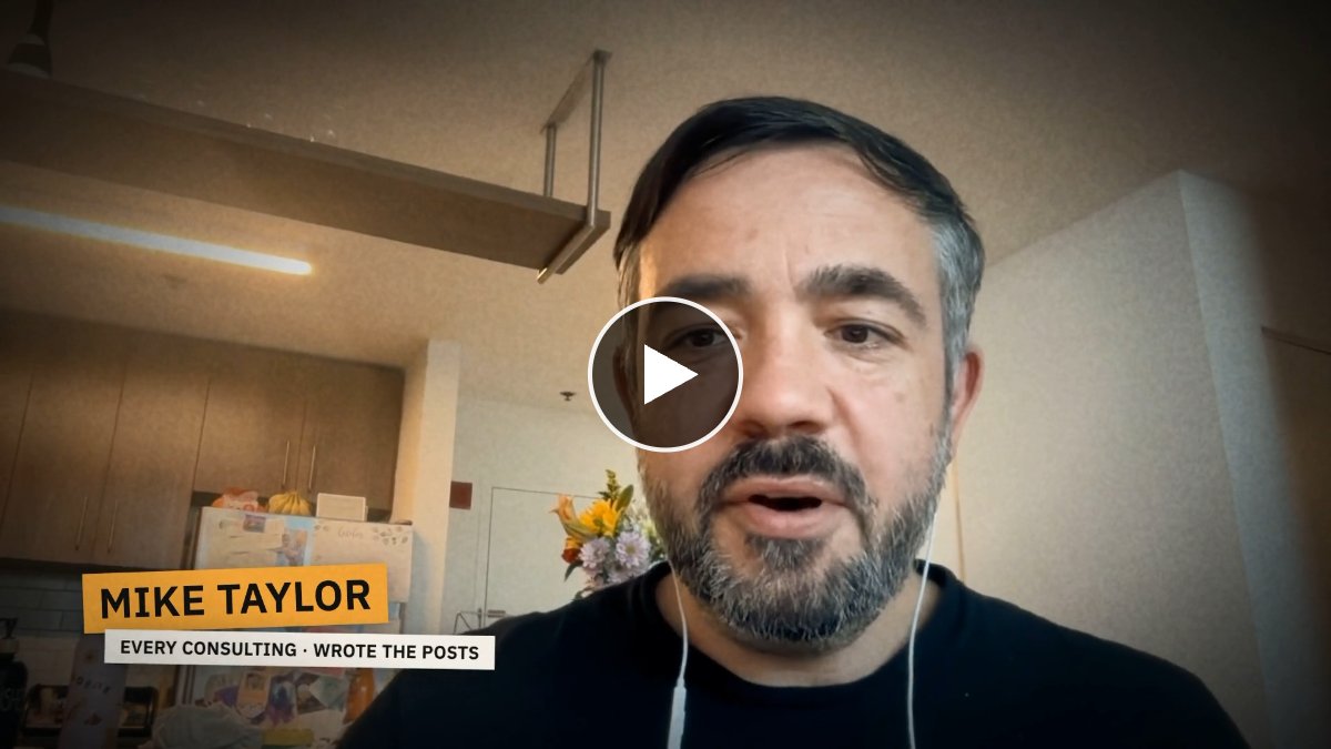 Play video: Mike Taylor's mini-documentary on his writing skill, built with Claude.