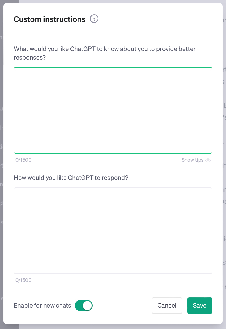 Why ChatGPT custom instructions are such a big deal