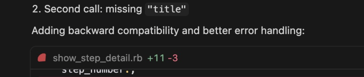 One of the many times that Cursor’s model added backward compatibility.