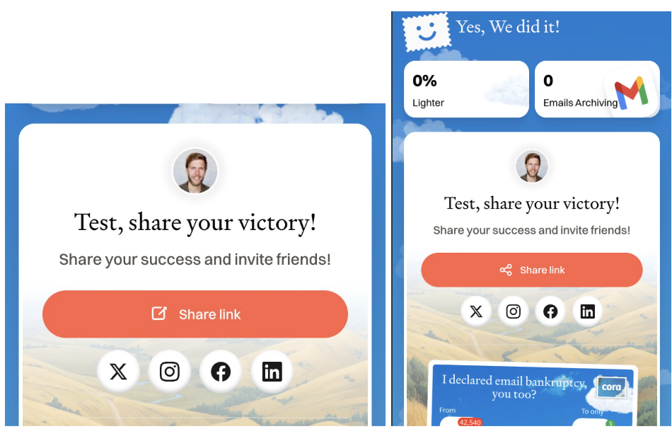 The UI Cursor generated on the left and Sonnet 4.5 on the right.