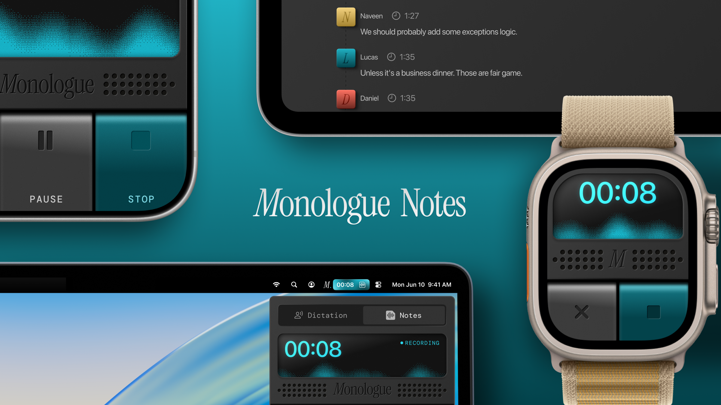 Introducing Monologue Notes: Record Every Meeting, Call, and Voice